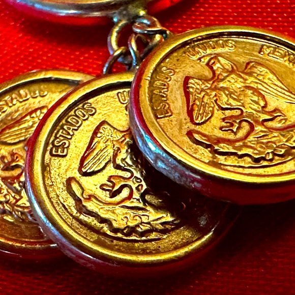 WOW POSHMARK - 14K Gold Three Coins Charm Ring - Picture 4 of 16